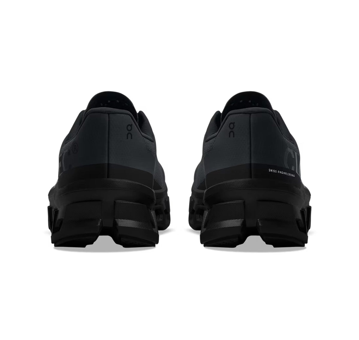 On Men's Cloudmonster All Black Running Shoes